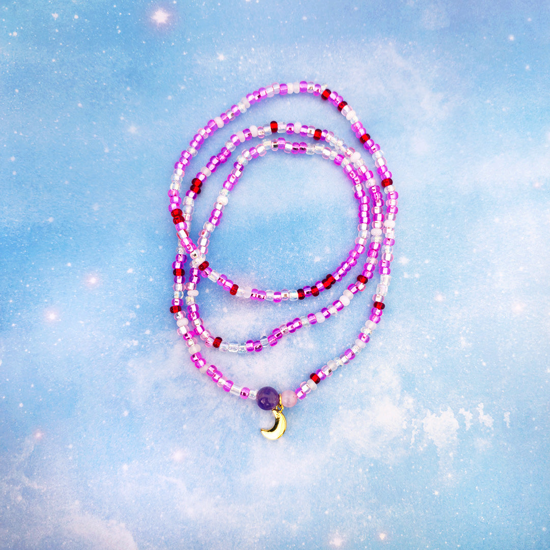 Pink Sugar Waist Beads